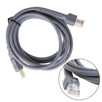 1 Комплект USB кабел за motorola Symbol LS2208 LS4208 DS6708 баркод Скенер USB Type A CBA-U01-S07ZAR