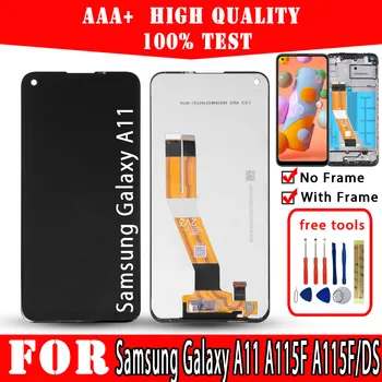 Оригинални LCD дисплей за Samsung Galaxy A11 SM-A115F A115F/DS Дисплей Премия за Качество, Резервни Части за Сензорния екран, Ремонт на мобилни телефони