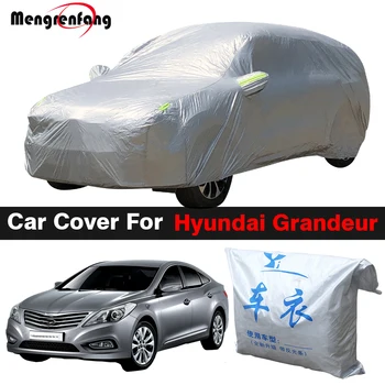 Automobile Калъф Открит Анти-UV Козирка Сняг Вали Защита От Прах Авто Калъф За Hyundai Azera Grandeur XG XG25 XG30 XG300 XG350