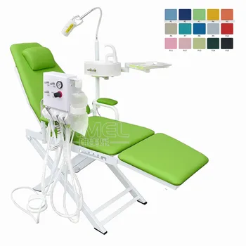 Търговия на едро с Джобно стоматологичен стол с led прожектором, контролна лампа за плевательницы, Складное обзавеждане за стоматологични столове