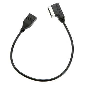 1 бр. Авто Музикален Интерфейс-USB Кабел-Адаптер за VW MDI Медии-Вход Допълнителен Вход USB за A3 A4 A5 A6 A8 Музикален Интерфейс AMI