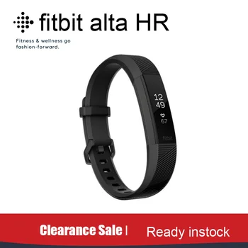 【Готов запас от】 фитнес тракер Fitbit Alta HR Smart Wristband (големи / малки) наблюдение на сърдечната честота + проследяване на активност