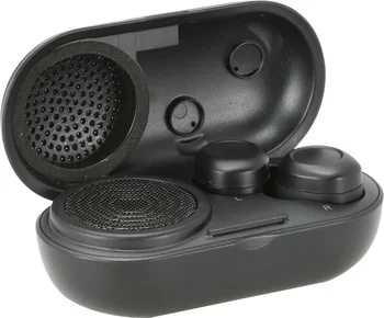 Тези безжични Bluetooth слушалки с калъф за зареждане, черни безжични слушалки bluetooth слушалките с шумопотискане