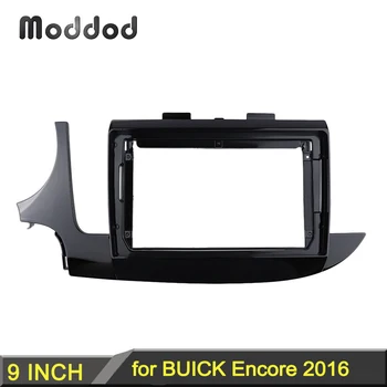 9-инчов радиорамка за BUICK ENCORE 2016, стерео с лявото волана, GPS, DVD-плейър, началната панел, обемна декорация, комплект за арматурното табло