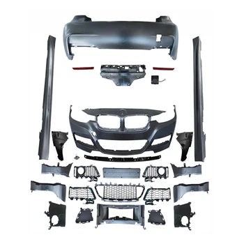 Друга детайл на автомобила MT Body Kit Черен 3S комплект за кола в колекцията за 3 series F30/35 2012-2018