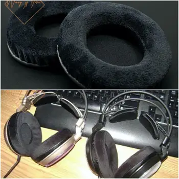 Дебели велурени амбушюры, възглавница за слушалки Audio-Technica ATH-AD500, отлично качество, няма по-евтина версия