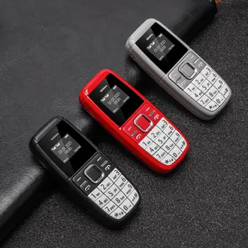 Мини BM200 0,66 Супер Мини Телефон MT6261D GSM Четырехдиапазонные Джобни Мобилни Телефони с Кнопочной Клавиатура, Две SIM карти, Двоен режим на Готовност за Възрастните Хора
