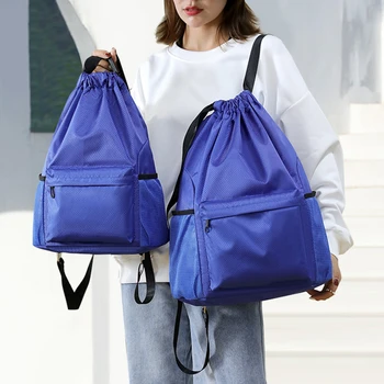 Мъжки/женски раница с джоб за съвсем малък 2023, нов найлон водоустойчива раница, голяма голям пътна чанта от съвсем малък, спортна чанта за фитнес