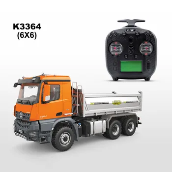 1/14 K3364 K3363 Kabolite Rc Камион 6x6 6x4 Хидравличен Камион-Самосвал Метален Модел на Камион Играчки