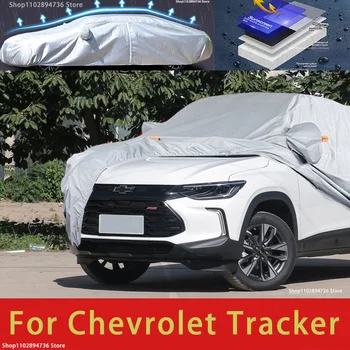 За Chevrolet Tracker подходящ външна защита, пълни с автомобил сеат, снежната покривка, козирка, водоустойчива прахозащитен външни автомобилни аксесоари