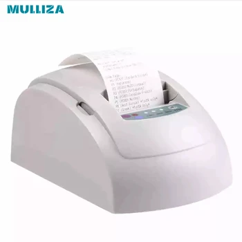 Термопринтер касов апарат, принтер 58 мм супермаркет малък принтер, бележки Bluetooth черен, малък и ефективен
