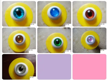 Серия EYD Ръчно изработени BJD Кукла Стъклено око 6мм-24 мм Стъклени играчки на очите