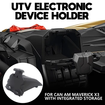 Титуляр на електронното устройство UTV с вграден склад навигационна поставка за смартфон за модели Can Am Маверик X3 2017-2021