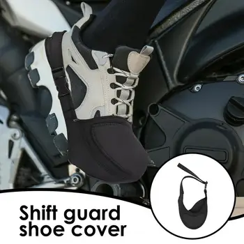 Калъф за превключване на предавките за мотоциклет противоскользящий защитен топло калъф за обувки за конна езда, устойчива на счупвания, защита за обувки за превключване на предавките за мотоциклет