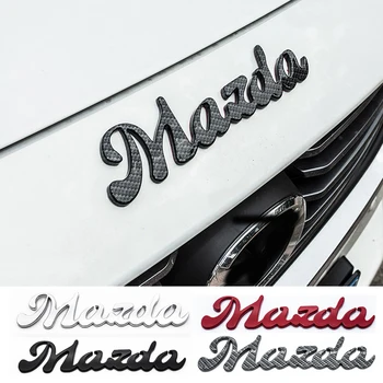 Автомобилна Предната и Задната Емблема за Mazda CX3 CX5 MX3 CX4 CX9 CX7 RX8 Atenza Axela Protege ABS Етикети на Багажника Икона Аксесоари