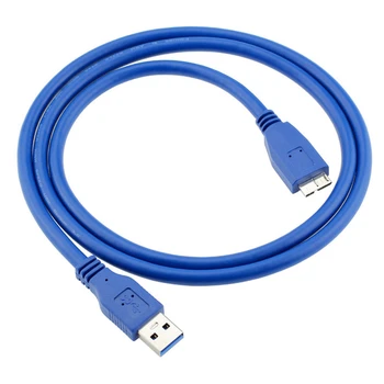 Кабел USB 3.0 Type A-Micro-B USB 3.0 сверхскоростные кабели за синхронизация на данни кабел за външен хард диск HDD
