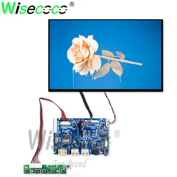 Екран Wisecoco 10.1 инча ips с резолюция 1280х800 с платка контролер, подходящ за монитори мини PC