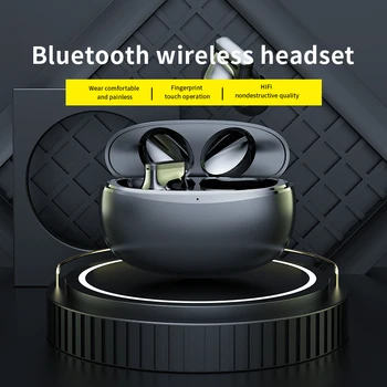Безжична слушалка YK22 Stero, водоустойчиви слушалки, Bluetooth 5.3, външни тапи за уши, без забавяне, аурикулярный TWS микрофон с зарядно калъф