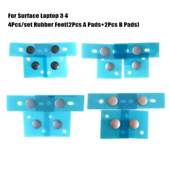 4 бр. оригинални гумени крачета за лаптоп Surface 3 4 крачета против хлъзгане за подмяна на дъното на капачката на основание