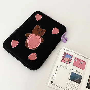 Корейски INS love bear 11/13 инча чанта за лаптоп защитен калъф за ipad чанта с плосък вложка женска Гореща Разпродажба