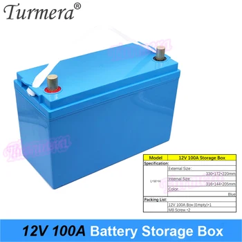Кутия за съхранение на батерии 12V 100Ah с LCD дисплей 3,2 V 90Ah 100Ah 105Ah Lifepo4 Батерии, UPS и Слънчевата система Turmera