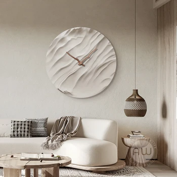 2023 Нови стенни часовници Съвременната мода Индивидуално изкуство Уникални стенни часовници без звук за хола корейски скандинавските украса Relojes De Pared