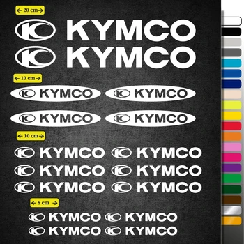 Етикети Motor Kymco, лепила, стикер за автомобил и мотоциклет, vinyl стикер за защита на