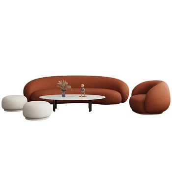 Дизайнерски диван-легло, стол, диван, луксозен модерен дизайн, с плажна стол за почивка, съвременните матраци, мебелен комплект за интериора на Fauteuil L