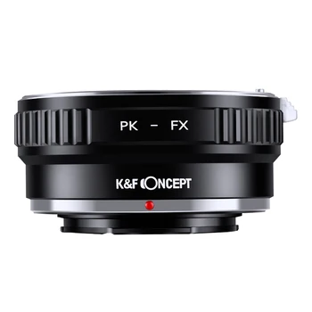 K& F CONCEPT PK-FX Преходни пръстен за обектив Pentax с монтиране PK към корпуса на фотоапарата Fujifilm X Mount Fuji X-Pro1 X-E1, X-M1 Безплатна доставка