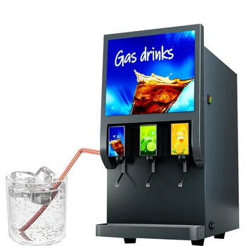 220 В Търговска машина за напитки Cola Автомат за газирани напитки с лед