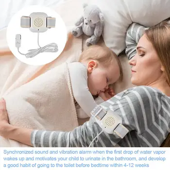 Висококачествена аларма влажност на въздуха, удобен, компактен, аларма, нощно напикаване, сензор приучения на детето към гърне за деца