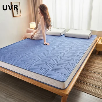 UVR Тайландски латексный матрак, дебели триизмерен сгъваем Four Seasons, две единични татами, подходящи за семейния двойно легло в реален размер