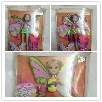 28 см Височина Believix Fairy & Lovix Fairy Girl Куклени Фигурка на Фея Блум, Кукли с Класически Играчки за Момичета Подарък bratzdoll bjd
