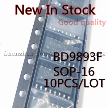 10 бр./лот, BD9893F, BD9893F-GE2, СОП-16, SMD LCD осветление, високо напрежение колебательный чип, нови в наличност