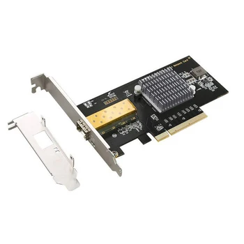 10 Гигабитная мрежова карта PCIE за Intel 82599 на сървъра оптичен стенд-PCI-E X8 LAN адаптер SFP мрежова карта 10 Gb
