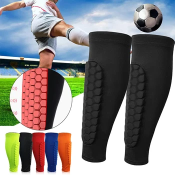 Мобилни футболни щитове за пищяла Футболни щитове спортни гамаши Shinguards ръкави за крак предпазни средства Протектор прасец