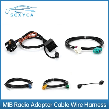 Актуализация на радио MIB2 STD2 ZR НСА Discover Pro Инсталиране на кабел адаптер окабеляването за VW Golf 7 MK7 Passat B8