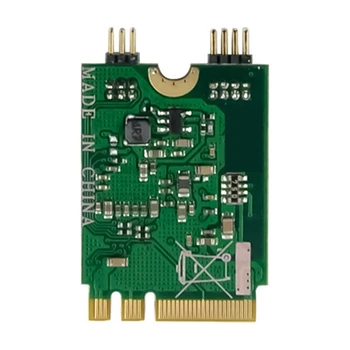 M. 2 A + E КЛЮЧ 2,5 G Ethernet LAN карта RTL8125B Промишлена мрежова карта за управление на мрежовия адаптер PCI Express