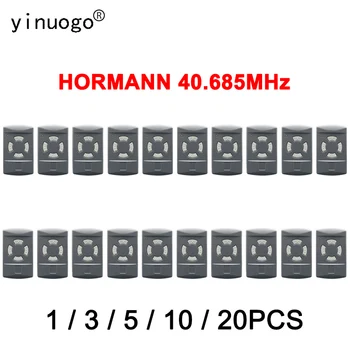 100% Клонинг на HORMANN HSM4 HSM2 HSE2 HS4 HS2 Дистанционно Управление на гаражни врати 40,685 Mhz С Фиксиран код Сиво Бутон за Отваряне на гаражни врати 40 Mhz