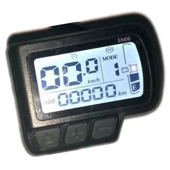 Регулируема контролер LCD панел електрически велосипед 24 36 48 В електрически мотор-скутер EN06 с USB
