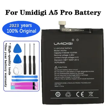 2023 Нов 4150 ма A 5 Pro Оригинална Батерия За UMI Umidigi A5 Pro A5Pro високо качество на Литиево-полимерни Батерии Подмяна на Bateria