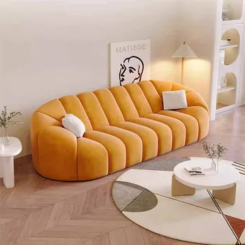 Поролоновая гъба за почивка на дивана, защита от надраскване, стол за възрастни, луксозен диван за хол, с модерен дизайнерски диван Soggiorno, мебели за дома