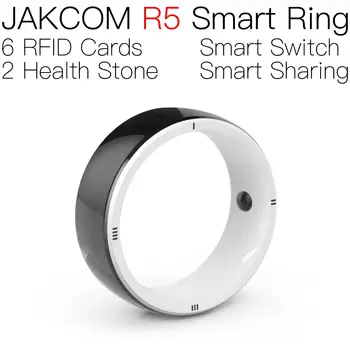 JAKCOM R5 смарт пръстен са по-нови от йордания 5, адаптер за спринцовка за хранене на домашни любимци, електронни rfid-пръстен, двухчиповая uhf-етикет, визитни картички
