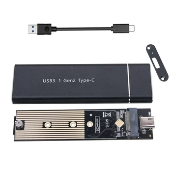 Алуминий.2 до USB3.1 Корпус твърдотелно устройство Type-C gen2 Капацитет от 2 TB Поддръжка на пристанищата USB3.1 2280 2260 2242 2230 USB3.1 Gen2 type-c DXAC