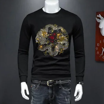 Borun/мъжки маркови дизайнерски блузи Hot Пробийте, блузи в стил хип-хоп, 078