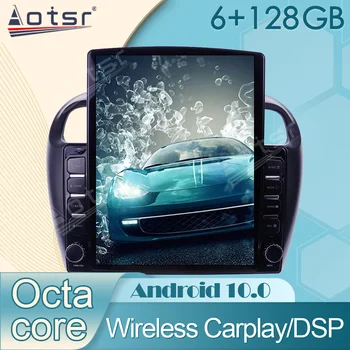 Android, 10.0 за Mitsubishi Mirage 2012-2016 Авто радио мултимедиен плеър Tesla екран Аудио автомобилен GPS навигатор главното устройство ДПС