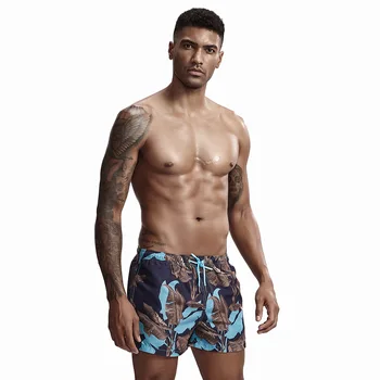 Нови Мъжки Летни Плажни Панталони Модерен градски тренд мъжки директни шорти