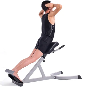 Римски стол за тренировка на мускулите на кръста със завъртане, траен и устойчив на абразия симулатор за мускули, тренажор за корема в затворени помещения, обзавеждане за домашен фитнес