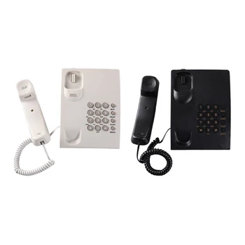 KXT 670 Кабелна стационарен телефон с изключване на звука, и повторното избиране на стената телефони Домашен настолен телефон на два