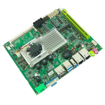Индустриална дънна платка ITX 6 COM Intel Core I3/I5/I7 CPU 2xLAN Основна такса 170x170 mm